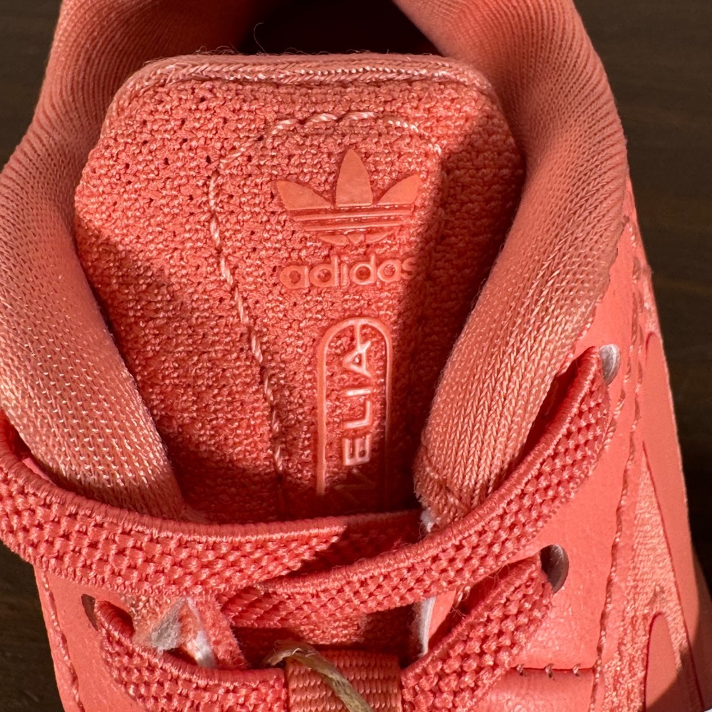Adidas Baby Ozelia El I Semi Coral Fusion Sneakers HQ1618 Unisex Infant Size 6K - Picture 9 of 13